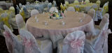 Decorated Houston wedding reception hall